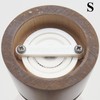 Chef Specialties 6 Inch Elegance Walnut Pepper Mill and Salt