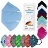 TubeRoo FFP2 Mask Light Blue Pastel Blue Pack of 10