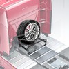 KUAFU Semi Truck Spare Tire Carrier Compatible with Volvo, Kenworth,