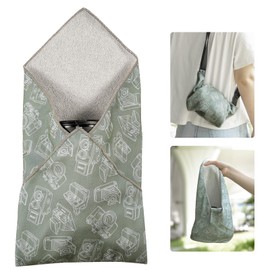 Yullmu Camera Wrap, Camera Wrapping Cloth, Camera Cloth, Cleaning Cloth, Protection for Cameras, Lenses, Smartphones, Tablets, Switches, Etc., Green