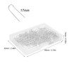 200Pcs Fork Pins U Shaped Stainless Steel Sturdy Durable Wide