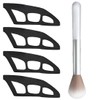 NHQZ Lidschatten Schablone, 5 Artikel Eyeshadow Applicator Tool, Wiederverwendbar Eyeshadow