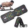 AMXGPT Foldable Adjustable Push-up Stand Plate Non-slip Cushioned Grips, Portable