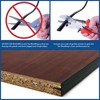 Outwater Plastic T molding 3/4 Inch Wide Stained Oak Woodgrain