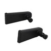 1 Pair Bike Rearview Mirror Plastic Handle Foldable 360 Degree
