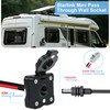 VORZOKISPL RV Waterproof Cable Pass Through Panel Mount for Starlink