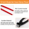150pcs 12-Sizes 304 Stainless Steel Single-Ear Hose Clamp kit with