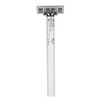 Men Electric Double Edge Razor Portable Adjustable Vibration Metal Shaver