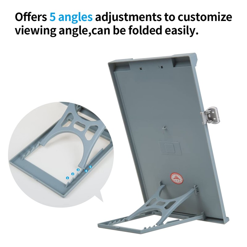 Reading Frame, A4 Reading Holder Desktop Document Holder with Adjustable