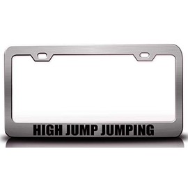 Custom Brother - HIGH Jump Jumping Hobies Sports Metal Car SUV Truck License Plate Frame Ch2 e52