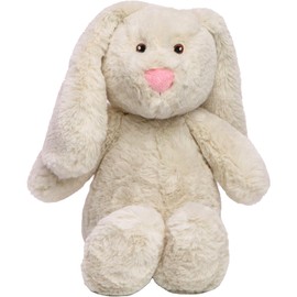 Minifeet RecycelRabbit - The Sustainable Cuddly Rabbit for the Beautiful Cuddly Hours Plush Gift for Animal Lovers Rabbit Friends and Cuddly Fans