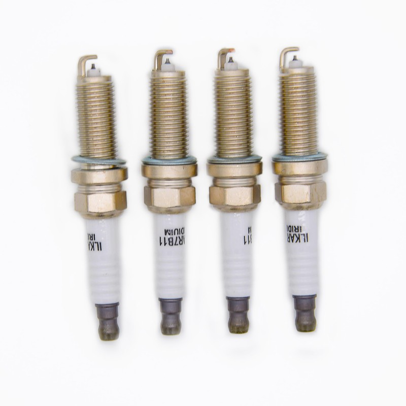 4Pcs Iridium Spark Plug 22401-ED815 Compatible with Nissan March Micra
