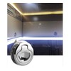 2 PCS Purocean Metal Marine Latch Pull Slam Latch Handle