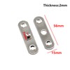56mm Door Pivot Hinge Stainless Steel Up Down Shaft Hinge