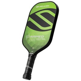 2025 Selkirk Amped Control Pickleball Paddle | Fiberglass Pickleball Paddle | FiberFlex+ Face | Polypropylene X5+ 16mm Core | Designed for Consistent Sweet Spot | Invikta Lightweight | Green