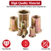 iMeshbean 320PCs SAE Rivet Nut Kit For Rivnut Tool Nut
