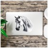 x4 White Horse Vinyl Decal Stickers, Cover up Marks, Vibrant