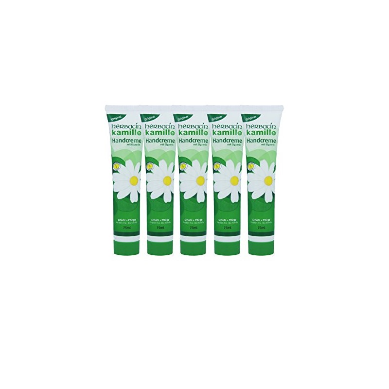 Herbacin wuta kamille 82141 Hand Cream with Glycerine Tube 75