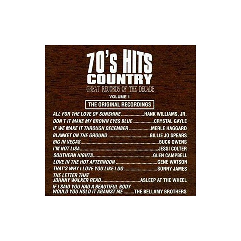 70's Country Hits 1 / Various