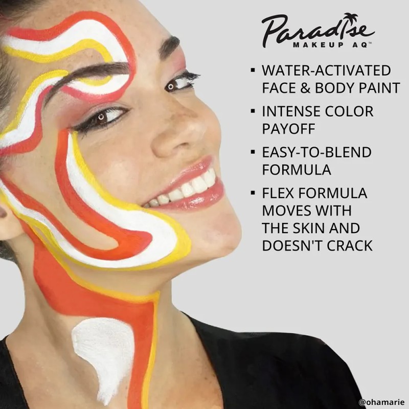 Pintura Facial Y Corporal Mehron Paradise Makeup Aq, 7 Ml,