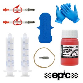 Epic Bleed Kit for Nutt Hydraulic Brakes | 100ml Mineral Oil Included | Fits E-Scooters & Bikes