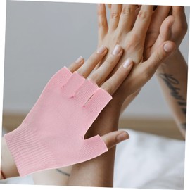 FRCOLOR 1pair Moisturizing Gel Gloves for Hand Care Elastic Mitten Spa Gloves for Women Girls for Dry Skin Nourishing Moisture Treatment for Special Occasions