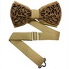Spencer J's Zeal Wood Bow ties (Gold)