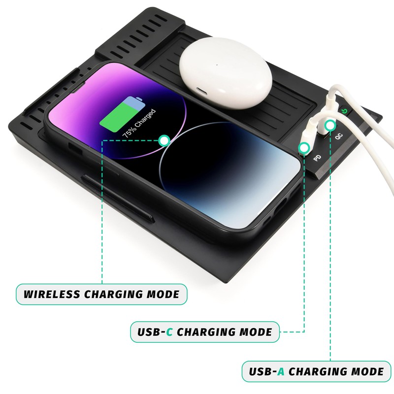 KEWISAUTO Car Wireless Charger for 2022-2024 Honda Civic, Center Console