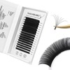 NAGARAKU Individual Eyelash Extensions, Luxury Collected Classic Single Lashes Upgraded