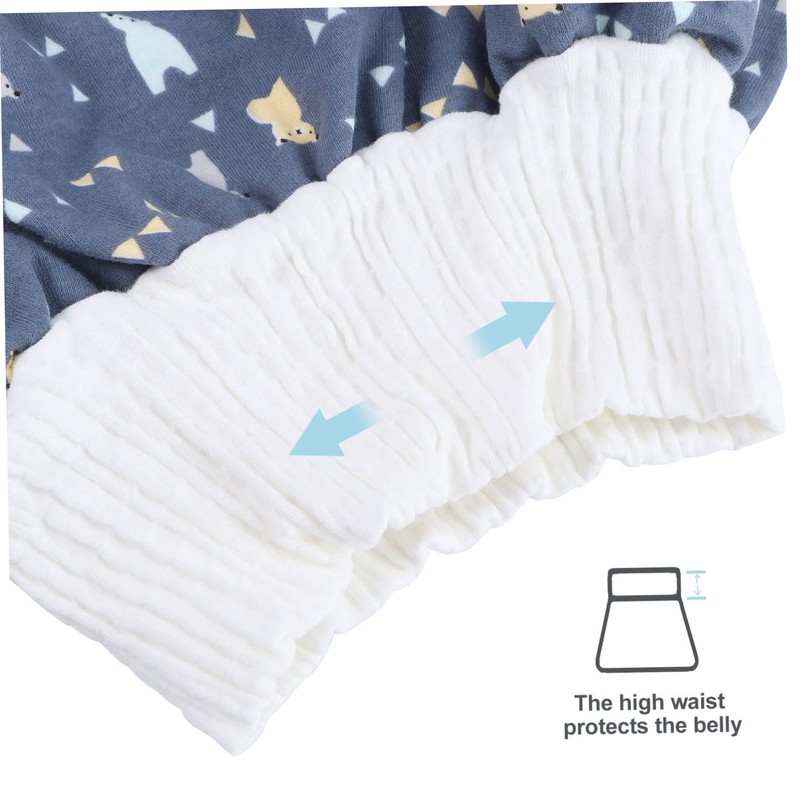 LIFKOME 1Pc High Waist Nappy Skirt for Adorable Potty Training