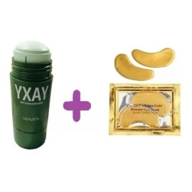 E-karly Mascarilla Té Verde Barra Puntos Negros + 2 Parches Ojeras