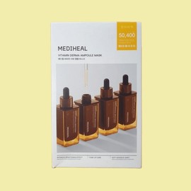 Mediheal Vitamin Derma Ampoule Mask, Pack of 10, 1 pack / 메디힐 비타민 더마 앰플 마스크, 10개입, 1개