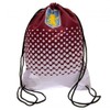 Aston Villa Fc Fade Gym Bag - Red - One