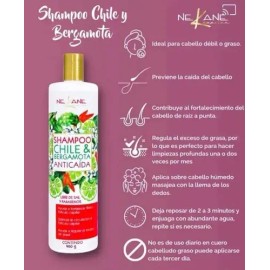 Shampoo Chile 960g Nekane Capilar (previene La Caida)