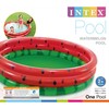 Intex 66-Inch Round Inflatable Outdoor Kids Swimming and Wading Watermelon