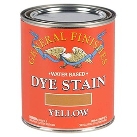 General Finishes Water Based Dye, 1 Quart, Yellow