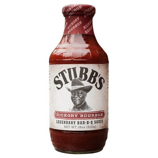 Stubb's Hickory Bourbon Bar-B-Q Sauce 18 oz (Pack of 3)