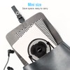 BESKAR USB Small Desk Fan, Portable Fans with 3 Speeds