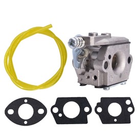 YSMN Carburetor Replacement for Tecumseh 640347 640347A TM049XA TC300 TC200 Ice Auger 2-Cycle Engine with Gaskets & Fuel Line