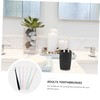 KOMBIUDA 6pcs Soft Bristle Toothbrushes for Adults Wavy Style Ergonomic
