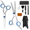 AUTENS Professional Hair Cutting Scissors Set 10 Pcs Hairdressing Scissors
