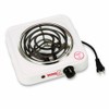 Timco PE-01 Parrilla Eléctrica de 1 Quemador, color blanco