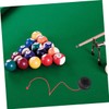 WHAMVOX 2pcs Robust Billiard Chalk Holder Slip Rubber Sleeve Fit