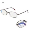 Reading Glasses Blue Light Blocking Anti Fatigue Folding Presbyopic Glasses