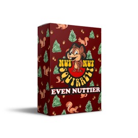 nut nut Squirrel! Even Nuttier - Fun Card Game for Kids & Families. Use The New Crazy Cards to Outsmart Your Opponents and Monitor Your Risk of Squirrels | 2-6 Players | Ages 4+ | 3 Levels of Play