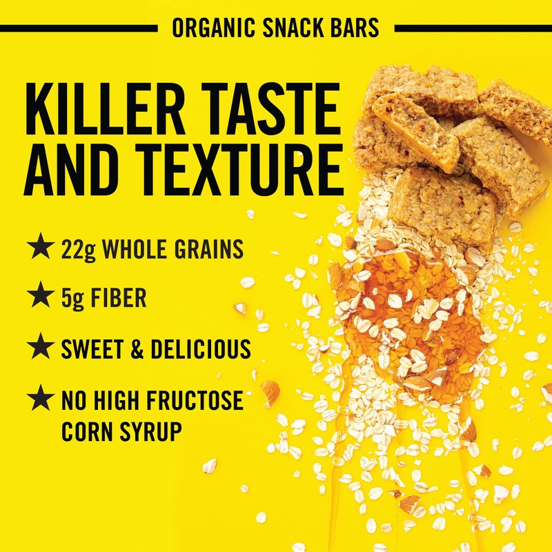 Dave's Killer Bread Organic Snack Bars Oatrageous Honey Almond