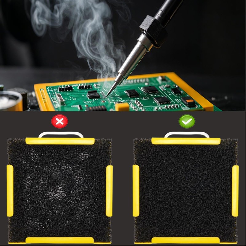 GSUMA Replacement Activated Carbon Sponge Filter- Smoke Prevention Absorber for