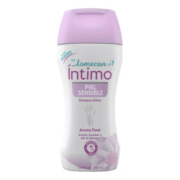 Lomecan V Shampoo Íntimo Piel Sensible 200ml. Higiene Feme