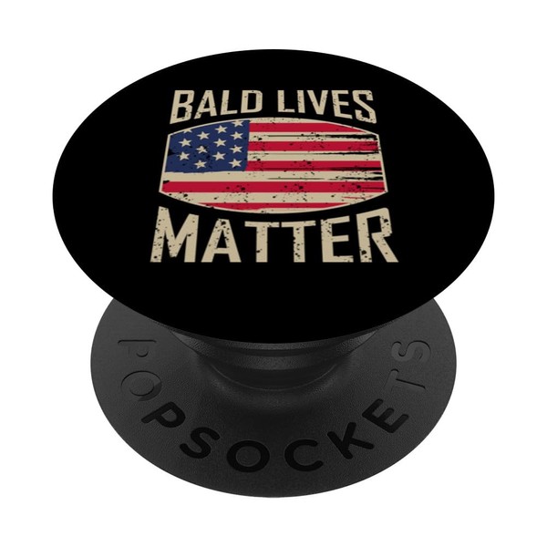 Bald Head No Hair Loss Funny Bald Lives Matter Baldness