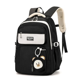 ZESU Korean Backpack, Large Capacity, Students, High School Students, Women's, Elementary School, Middle School, Girls, Commute, Backpack, Lightweight, Casual Bag, Travel, School, Outdoor Activities,